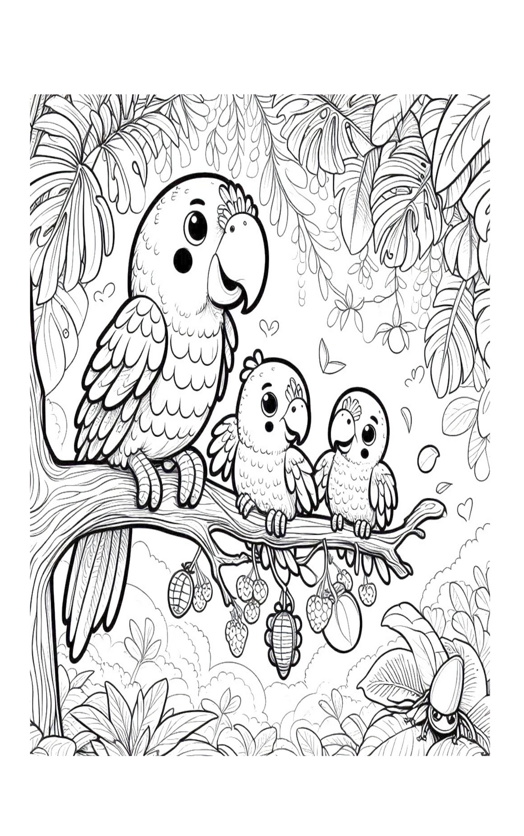 Dein tierisches Kindermalbuch