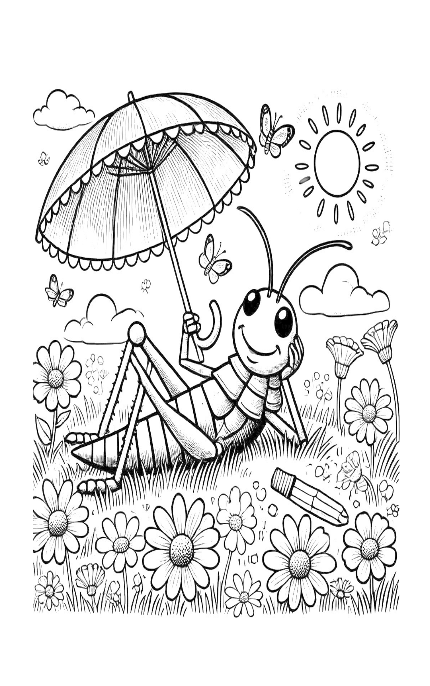 Dein tierisches Kindermalbuch